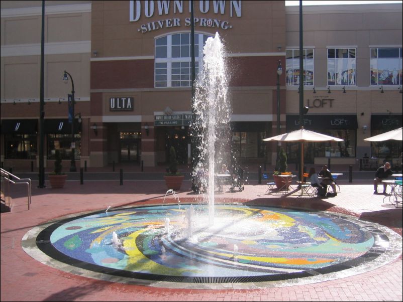 Fountain in Silver Spring